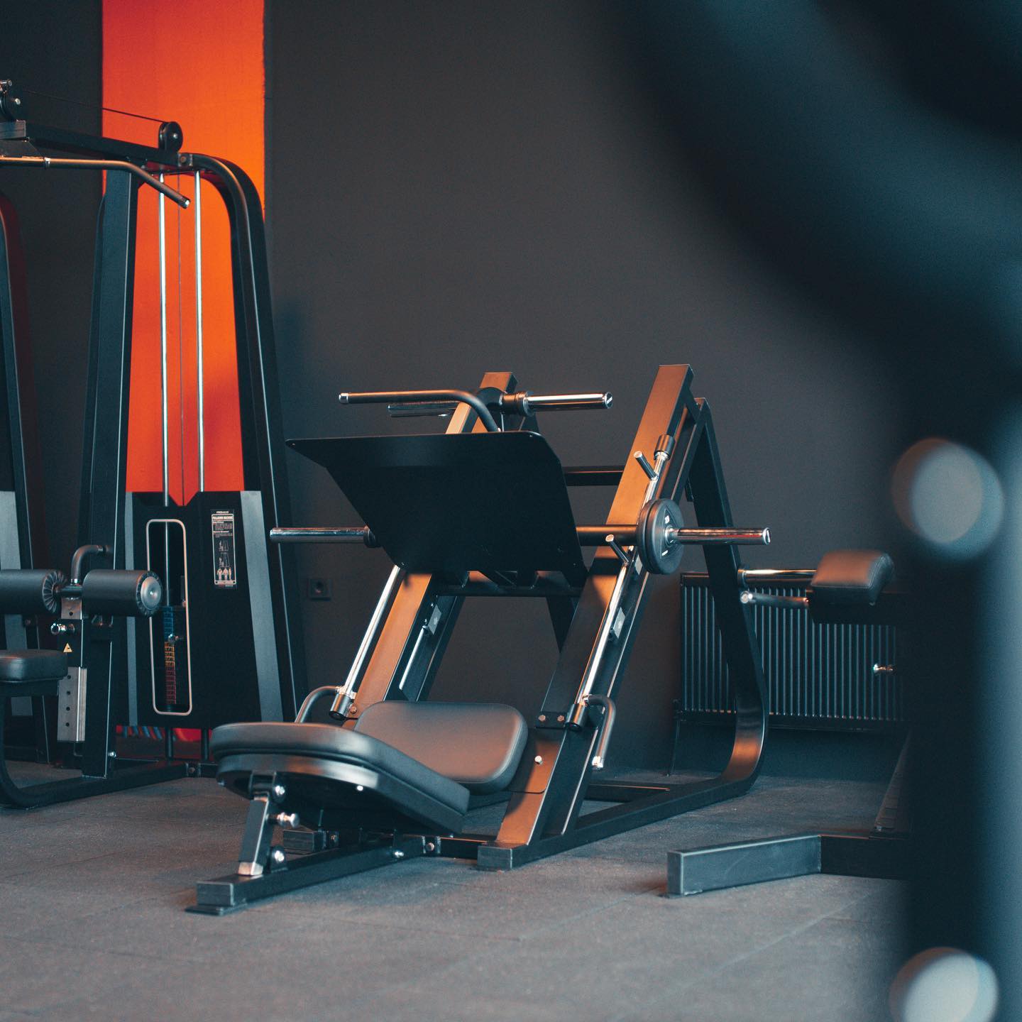 Cardio zone featuring treadmills and elliptical machines